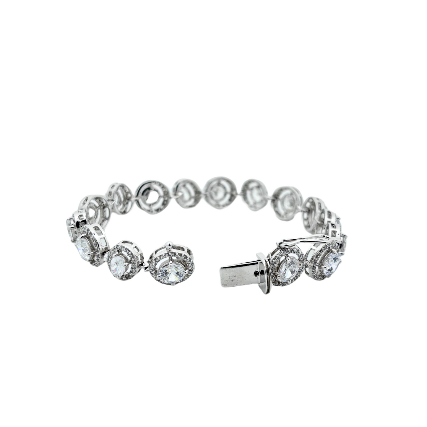 Silver Celestial Halo Bracelet