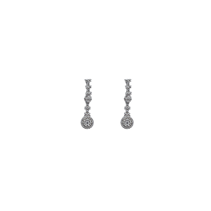 92.5 Silver Lush Serenity Pendant Earrings Set