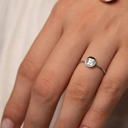 Custom Initial Letter Ring