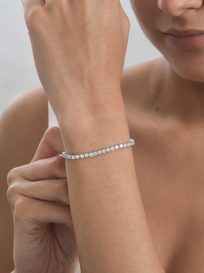 Single Line Tennis Bracelet