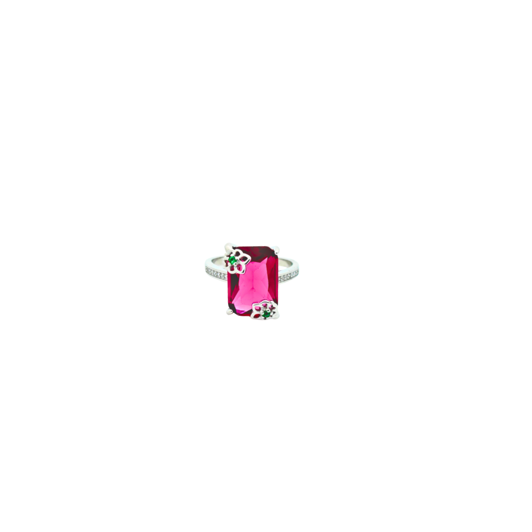 Twinkling Ruby Ring